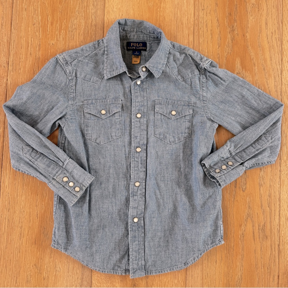 Polo Ralph Lauren western button down shirt